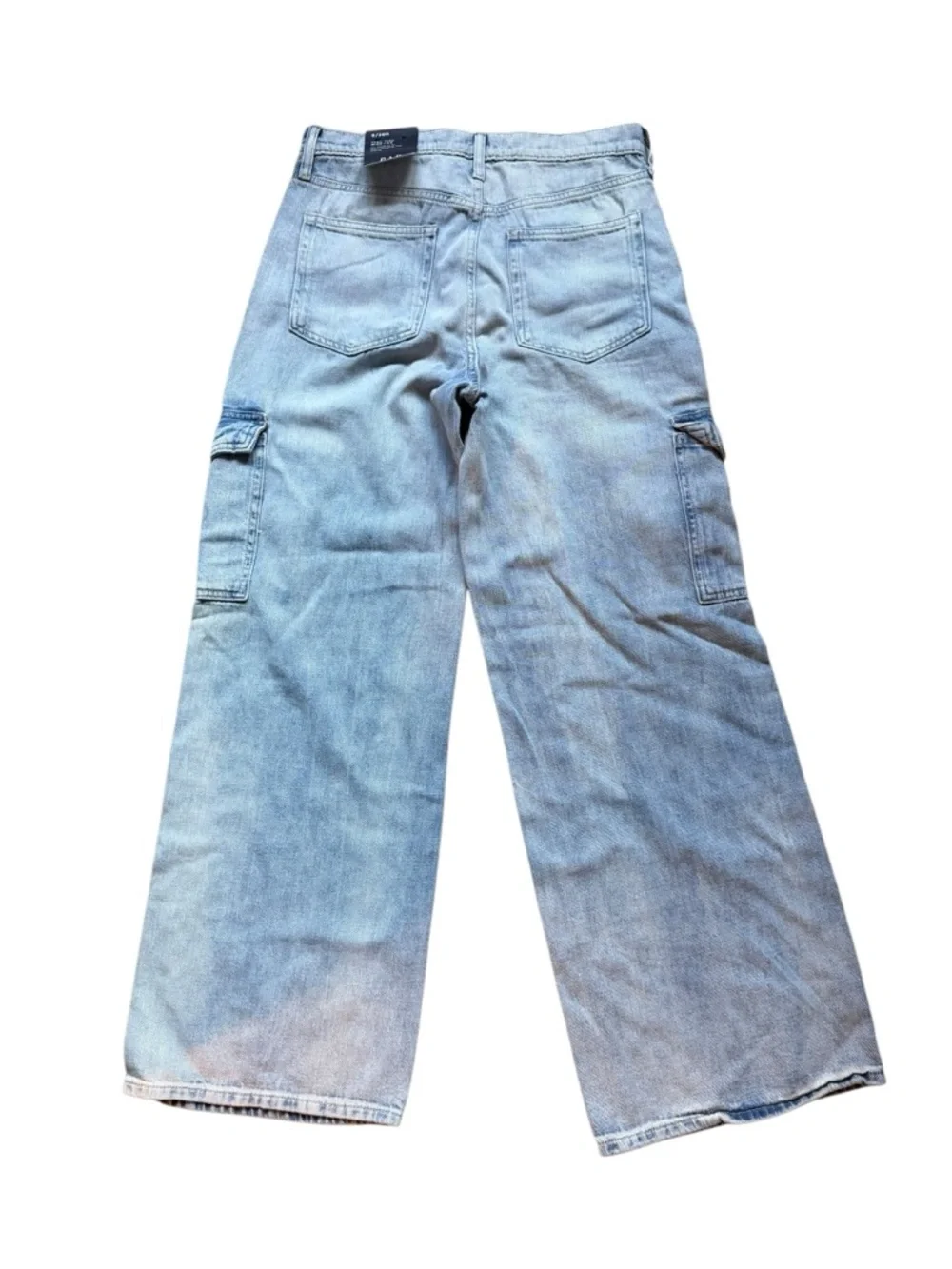 GAP High Waist Wide Leg Cargo Jeans NWT 28/6 Regular - Picture 7 of 7